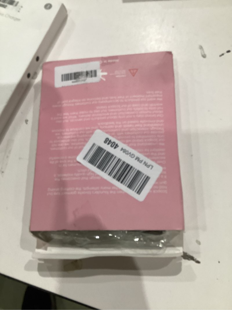 Condition photo showing New/Like New for stitch gun for clothes - handheld stitch gun quick clothing fixer - tagging gun - includes 6 needle, 1000 black fasteners & 1000 white fasteners pink-white