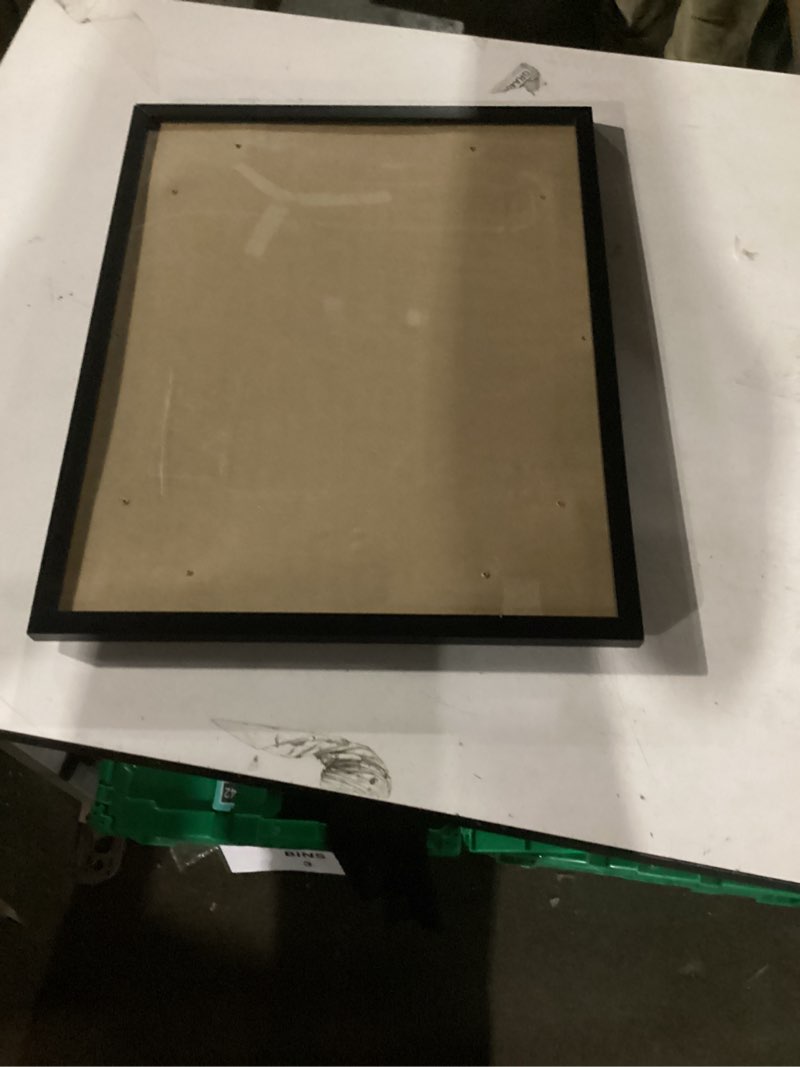 Vintage Black Wooden Picture Frame Photo Frame 1960s 1970s Simple Home Decor Wall Hanging