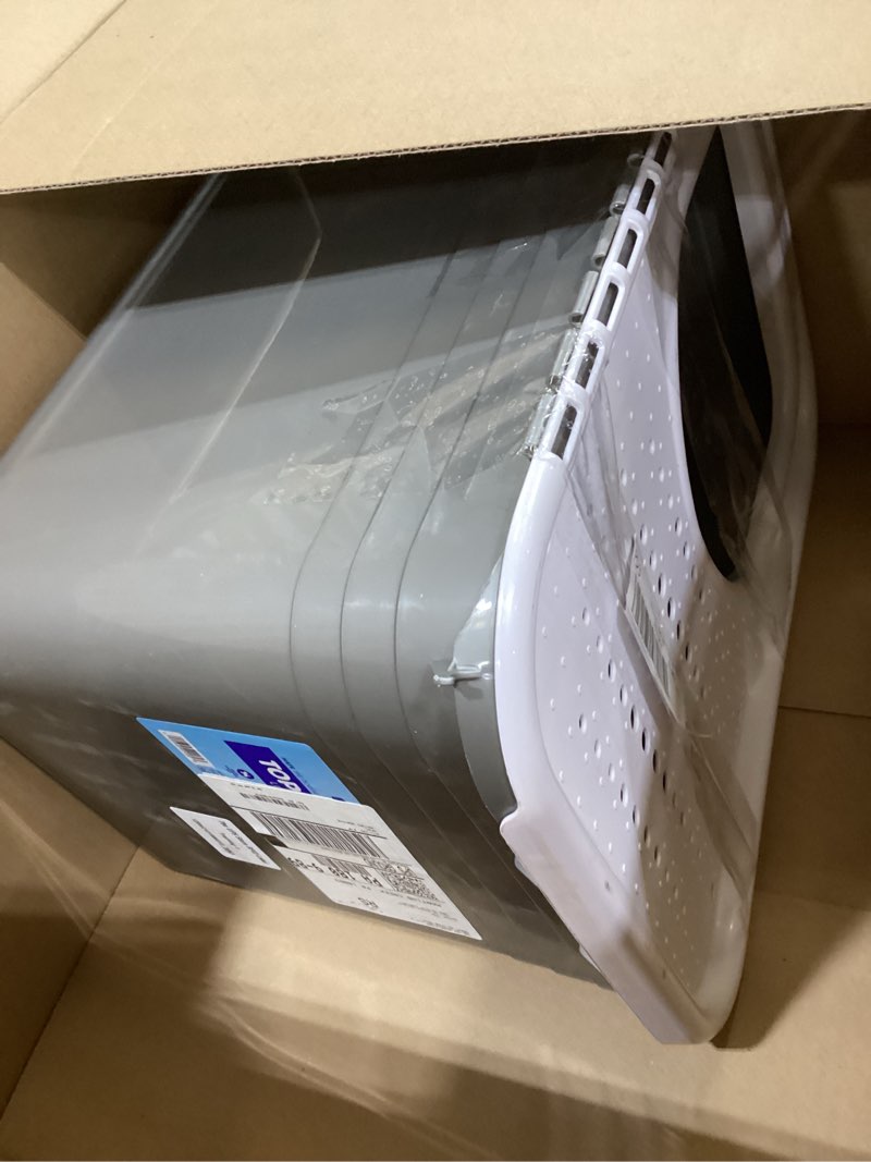 Condition photo showing item condition for Petmate Enclosed Cat Litter Boxes with Hinged Lid and Wide Top Entry Opening, Cat Litter Box Enclosure with Filter Lid, Made in USA, Scoop not Included 1 Count (Pack of 1) Gray