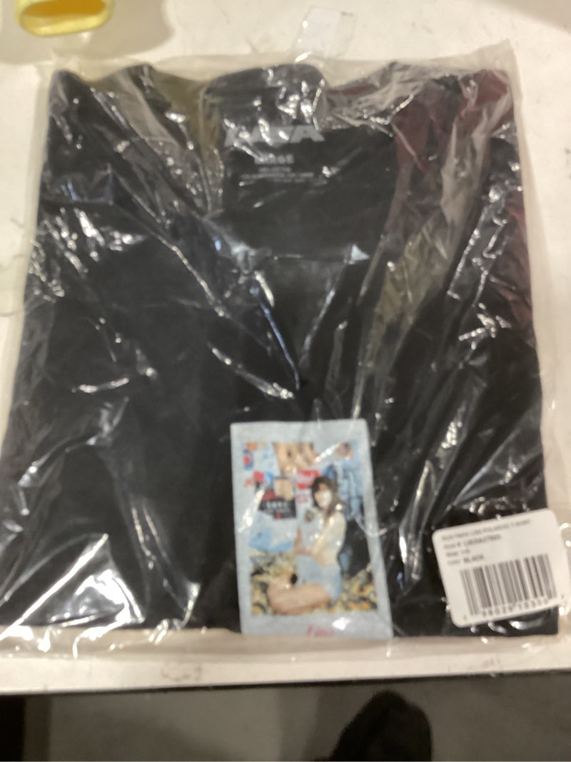 lisa unisex-adult official polaroid t-shirt, black large black