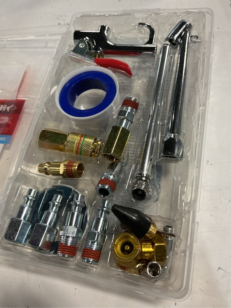 Condition photo showing Good Condition for air compressor accessory kit (20-piece)