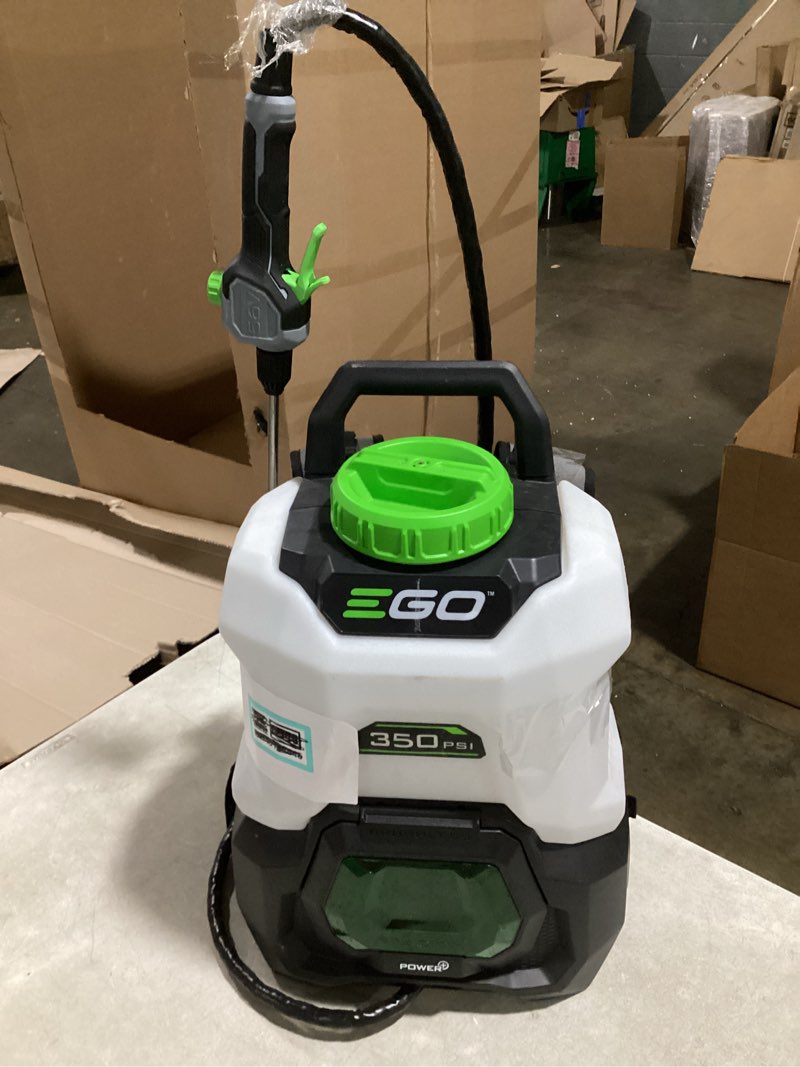 Condition photo showing Good Condition for ego power+ 4 gallon, backpack sprayer for lawn and garden, electric pump, battery and charger not included - bsp3500