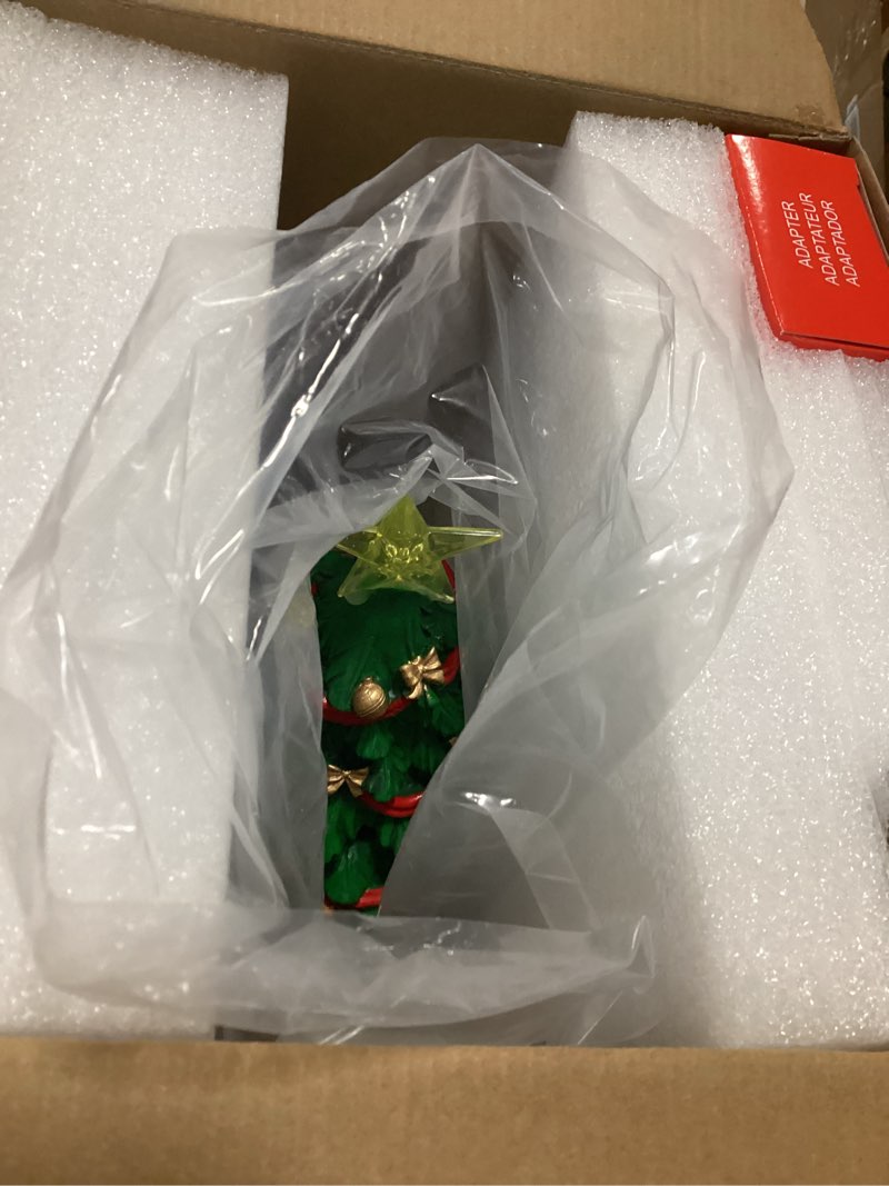 Condition photo showing As Is for Carole Towne Lighted Musical Trees