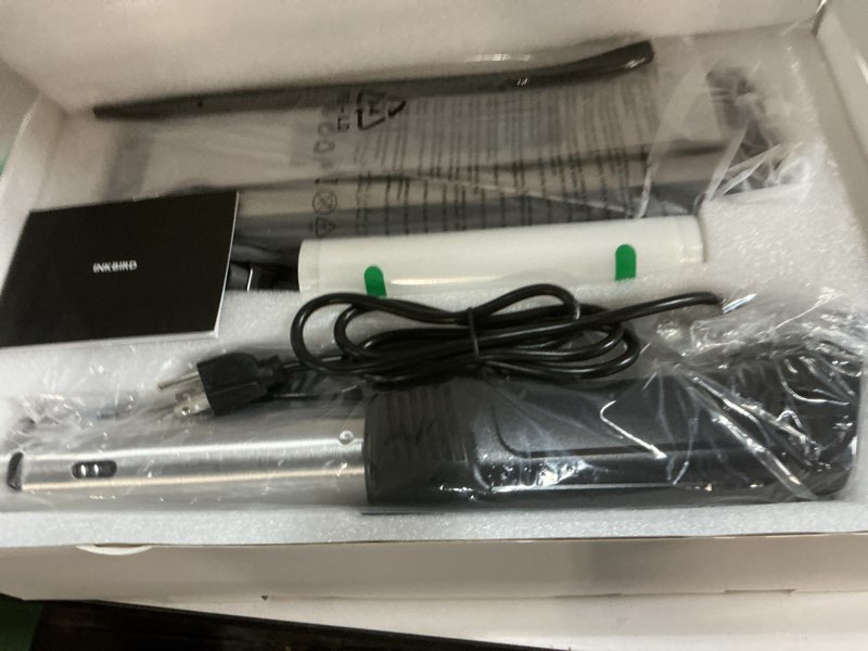 Condition photo showing New/Like New for INKBIRD WIFI Sous Vide Cooker ISV-100W and Vacuum Sealer Machine | 1000W Sous-Vide Cooker Immersion Circulator with 14 Preset Recipes on APP and Thermal Immersion, Fast-Heating with Timer