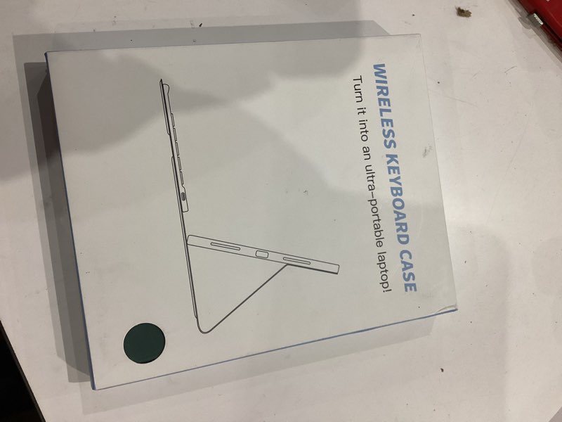 Condition photo showing Good Condition for Item similar))))InUnion Magic Keyboard for iPad 10th Generation (2022) and 11th (A16, 2025), Bluetooth Magnetic Keyboard Case with Trackpad, USB Charging, Backlit (Black) Black iPad 10th/11th