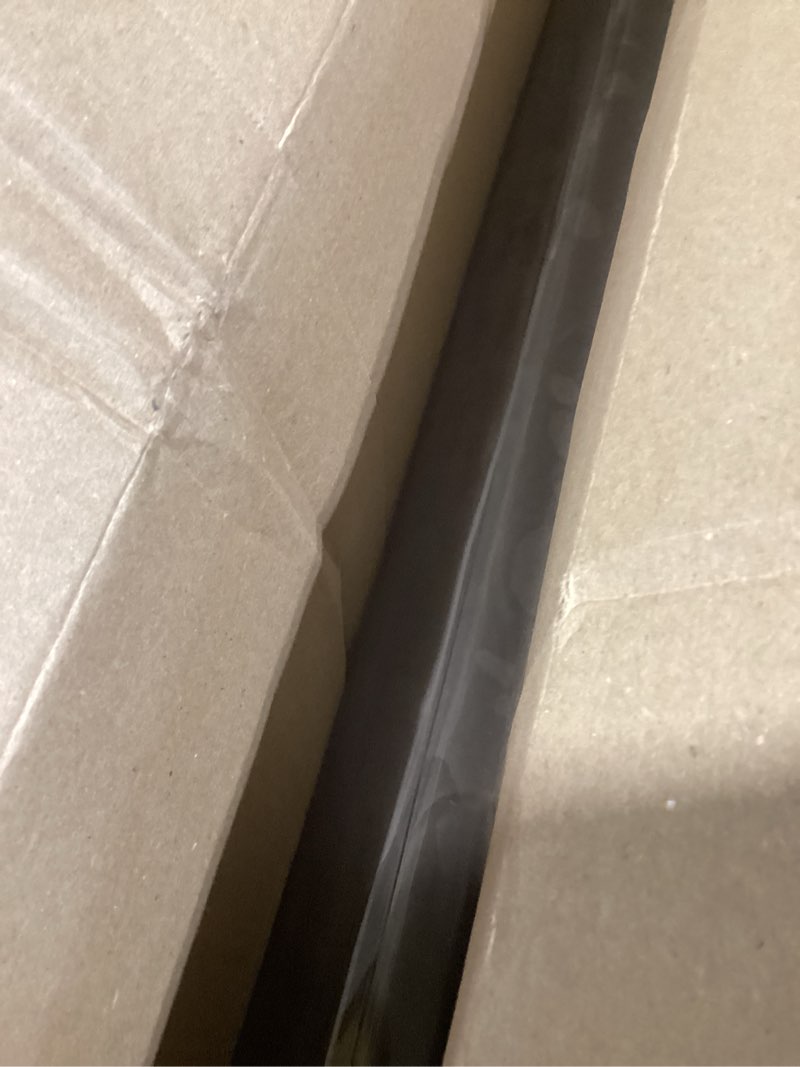 Condition photo showing As Is for warmstar clear table protector - 2mm thick, 36 x 36 inch table cover, desk mat for coffee table, dining room 36" x 36"