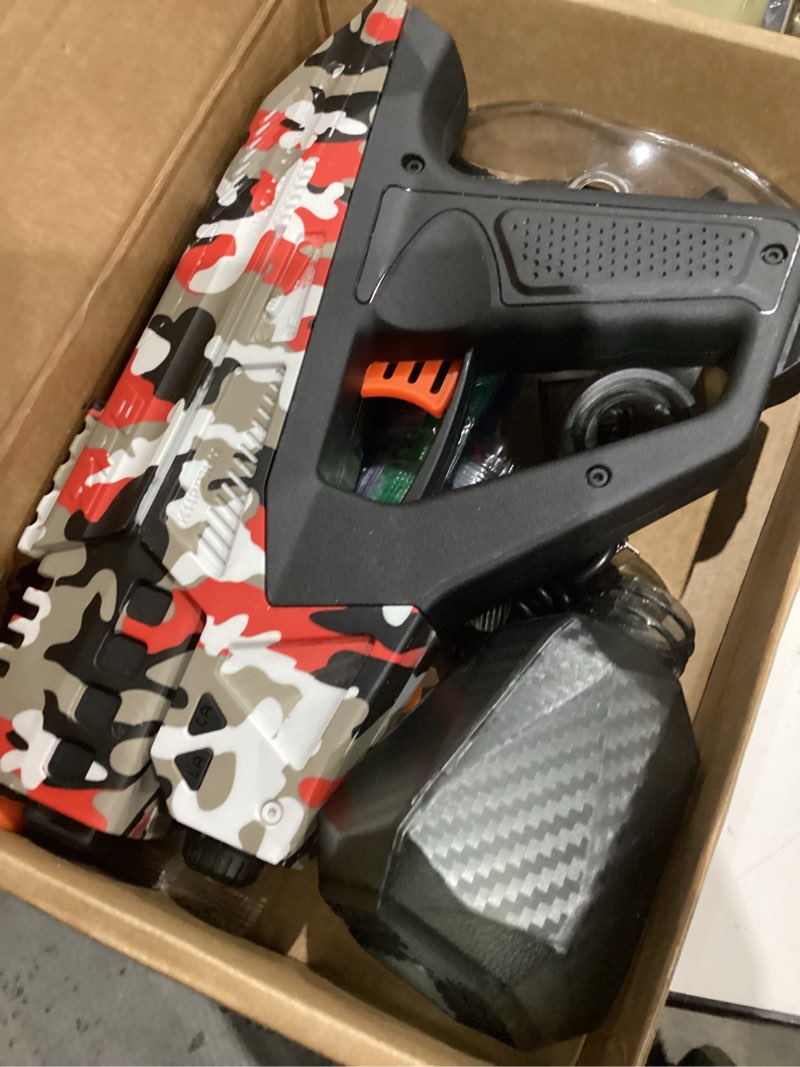 Condition photo showing As Is for HOM Electric Gel Blaster Toy - Advanced High-Capacity Magazine, Rapid-Fire Automatic Splatter Ball Blaster for Ages 14+