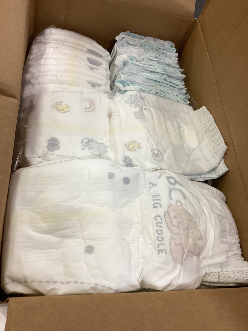 Condition photo showing As Is for Pampers Swaddlers Diapers, Size 5 (20-37 lbs), 132 Count, Absorbent, Keeps Baby Dry and Comfortable, Skin Safe Disposable Baby Diaper (Packaging May Vary) Size 5 132