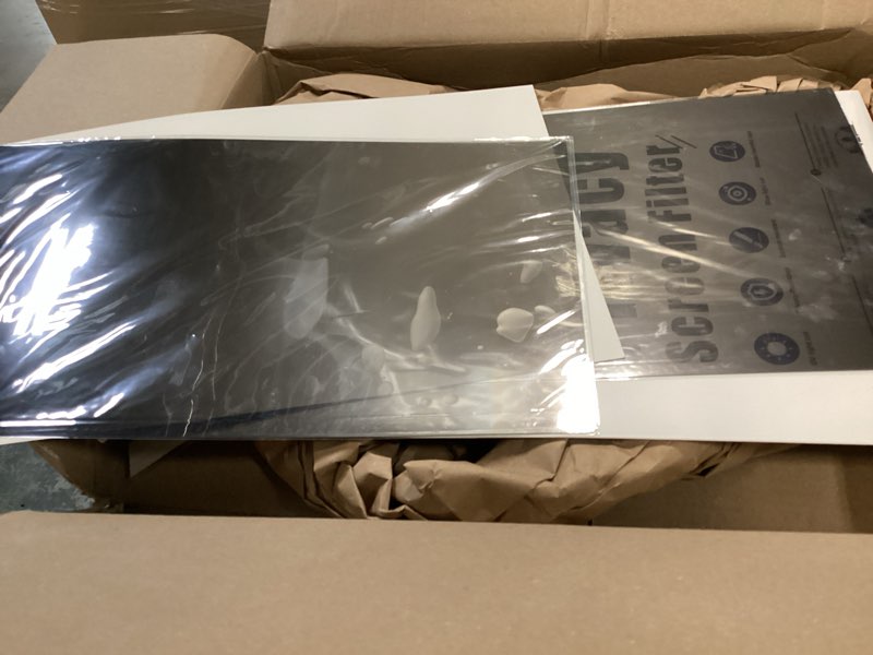 Condition photo showing Good Condition for [2-Pack] 24 Inch Privacy Screen for Computer Monitor 16:9 Aspect Ratio, Eye Protection Anti Blue Light Glare Shield, 24inch Removable Black Blackout Anti Spy Desktop Security Private Filter 24''(16:9)
