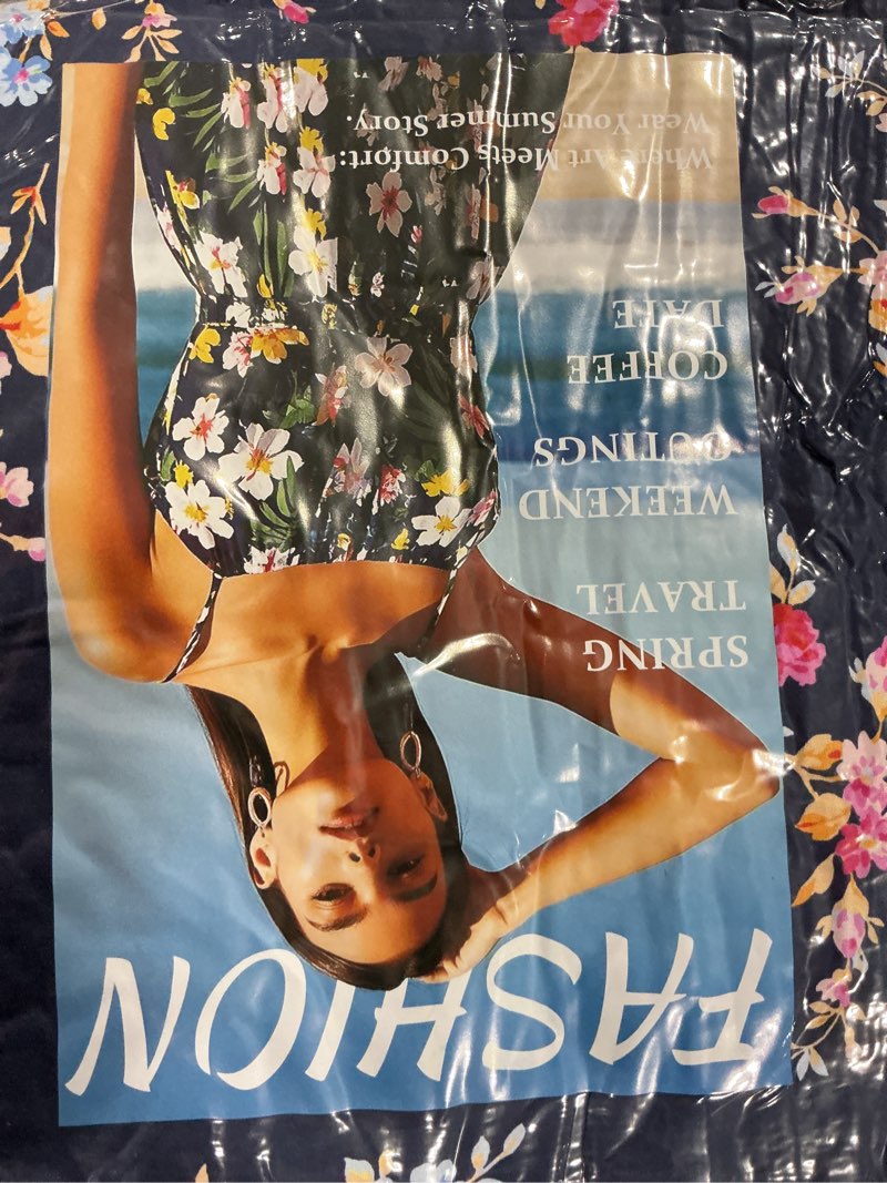 (Color and size may vary) MAKABO Floral Jumpsuit for Womens Summer Boho Loose Romper With Pockets Casual Summer Crui