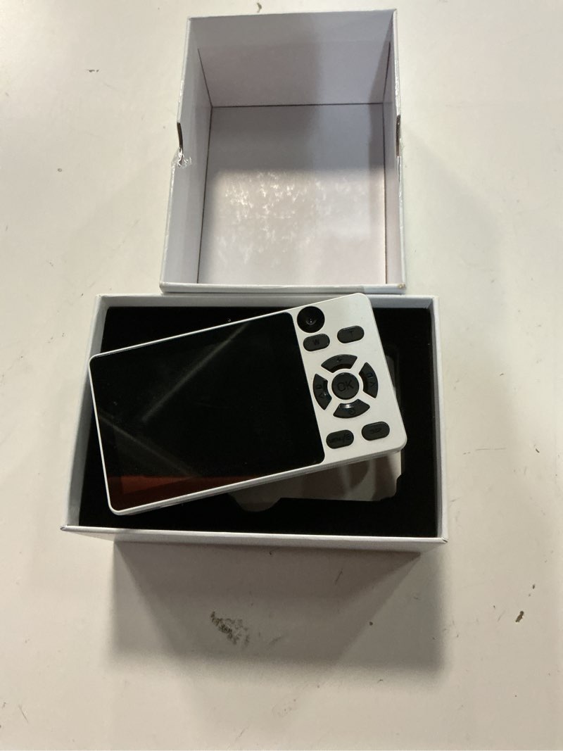 Condition photo showing Good Condition for digital camera with front rear lens, autofocus 64mp 4k camera for photography with 32gb card, portable compact point and shoot camera for teens adult beginner with metal shell, 2000mah battery white 64mp with dual lens