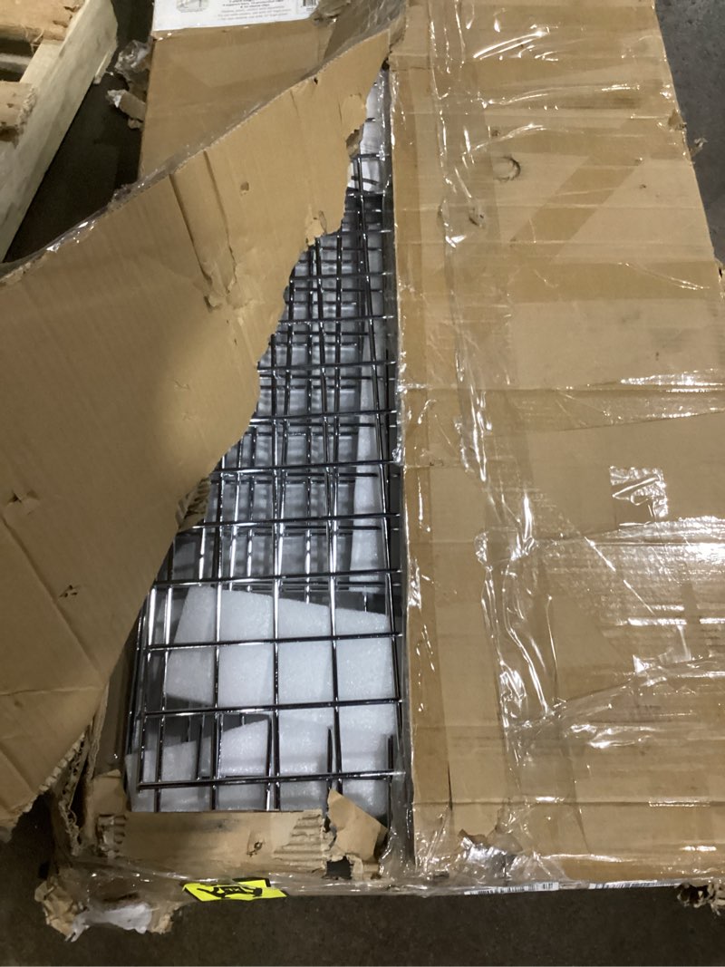 Condition photo showing Good Condition for Winco Wire Security Cage, Chrome Plated, 18 x 48 x 63"H, NSF