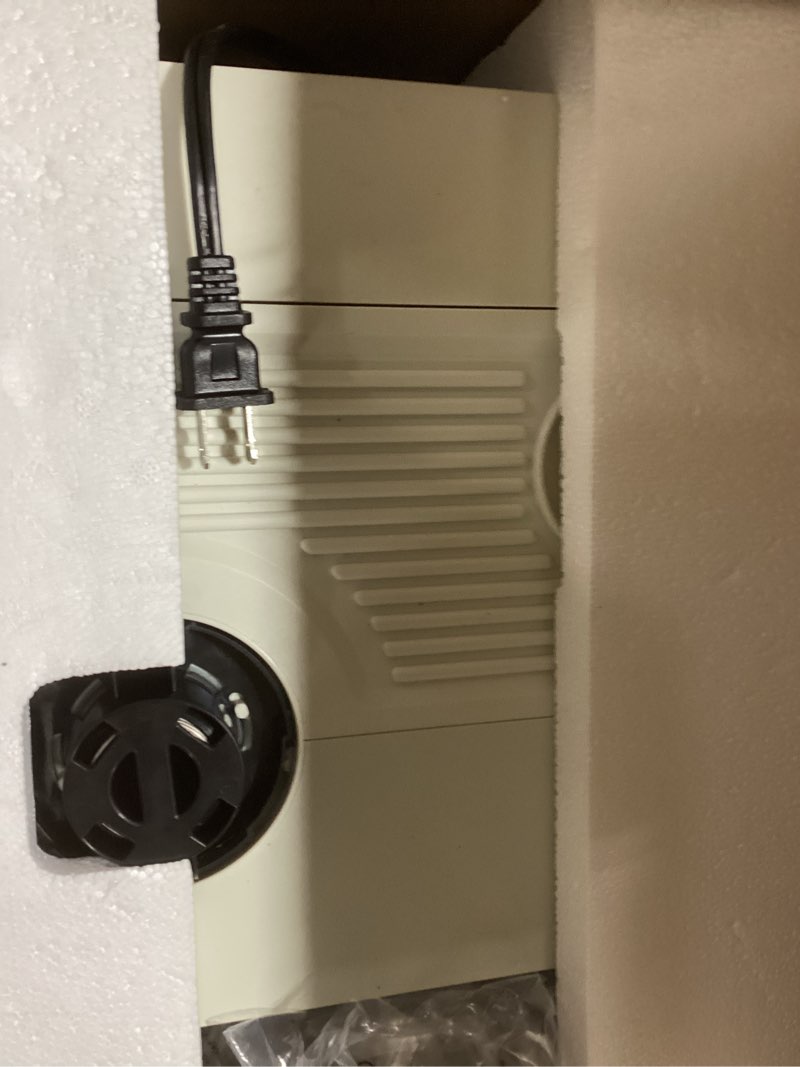 Condition photo showing As Is for Espresso Machine with Grinder, 20 Bar Professional Espresso Maker with 19 Grind Sizes, Coffee Machine with Milk Frother, 2.8L Removable Water Tank for Latte & Cappuccino Ivory Beige