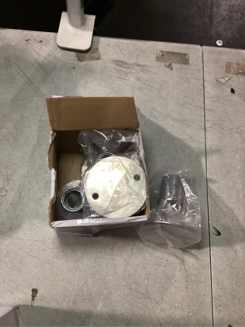 Condition photo showing Good Condition for SIMILAR TO STOCK PHOTO. GeilSpace Stainless Steel Floor Flange, 304 Pipe Flange Fitting for Plumbing, Industrial Use, Furniture DIY – Pipe Fittings, Rust-Resistant,