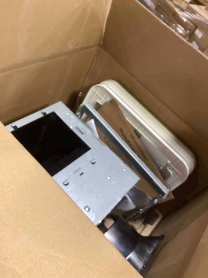 Condition photo showing As Is for Consciot Bathroom Exhaust Fan with Light, 110/160 CFM Adjustable, 0.8/1.0 Sone, suitable for mounting hole 11.39 x 10.42 inches, Bath Ventilation Fan with 1500Lm LED Light 3CCT Selectable & Nightlight