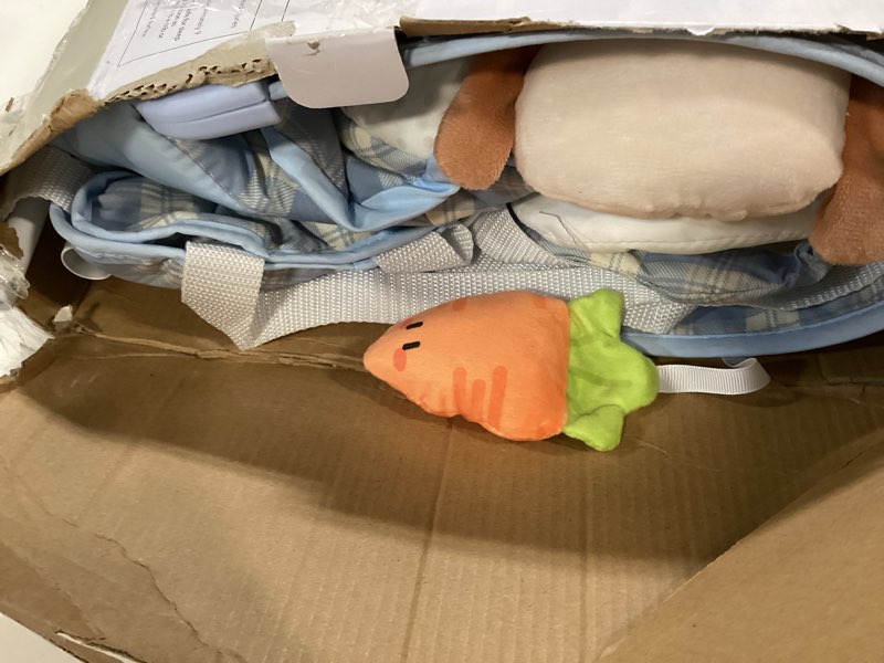 Condition photo showing Good Condition for portable baby swing for infants, compact & foldable infant swing with 5-speed swing,music, timer, cushioned seat, battery operated, 0-9 months 6-20 lbs,sg2401 blue