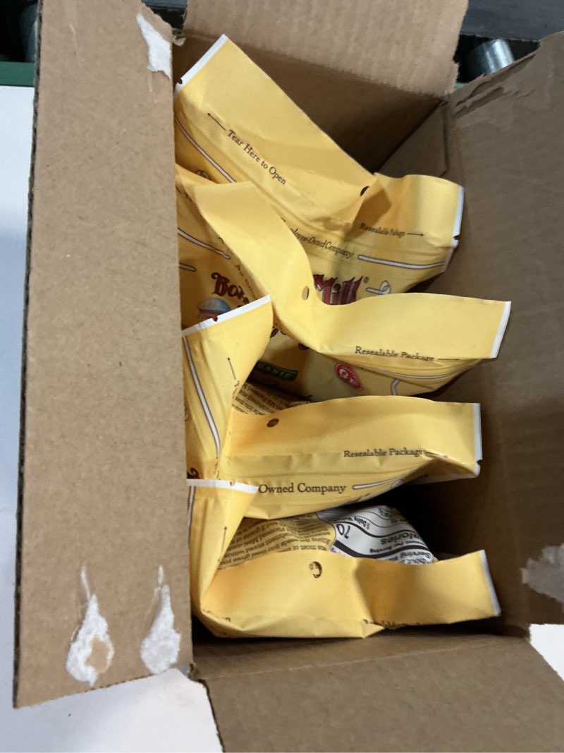 Condition photo showing New/Like New for  (BBD 03/10/26). Bob's Red Mill Organic Brown Flaxseed Meal, 16-Ounce (Pack of 4) 16 Ounce (Pack of 4