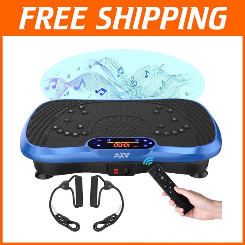 Bluetooth Vibrating Exercise Platform with Remote Control - Fitness Revolution
