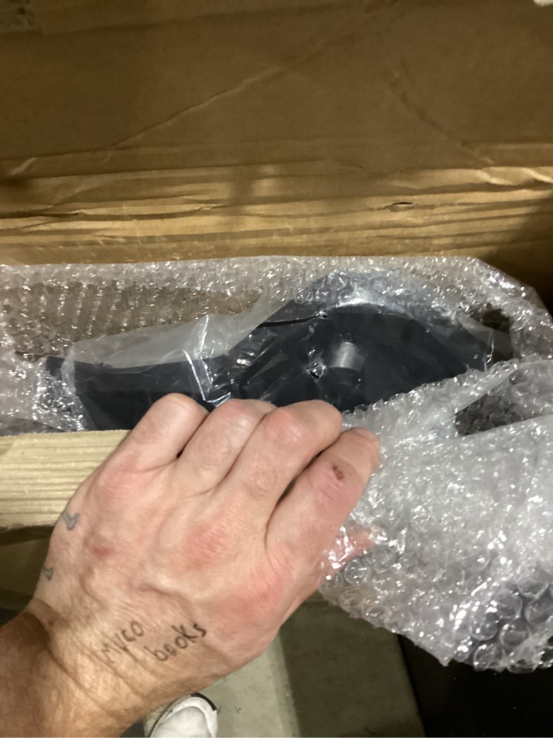 Condition photo showing Good Condition for dreamseek front bumper grille for 2017 2018 2019 ford escape s se sel ecoboost titanium honeycomb mesh sport grill glossy black st-line style