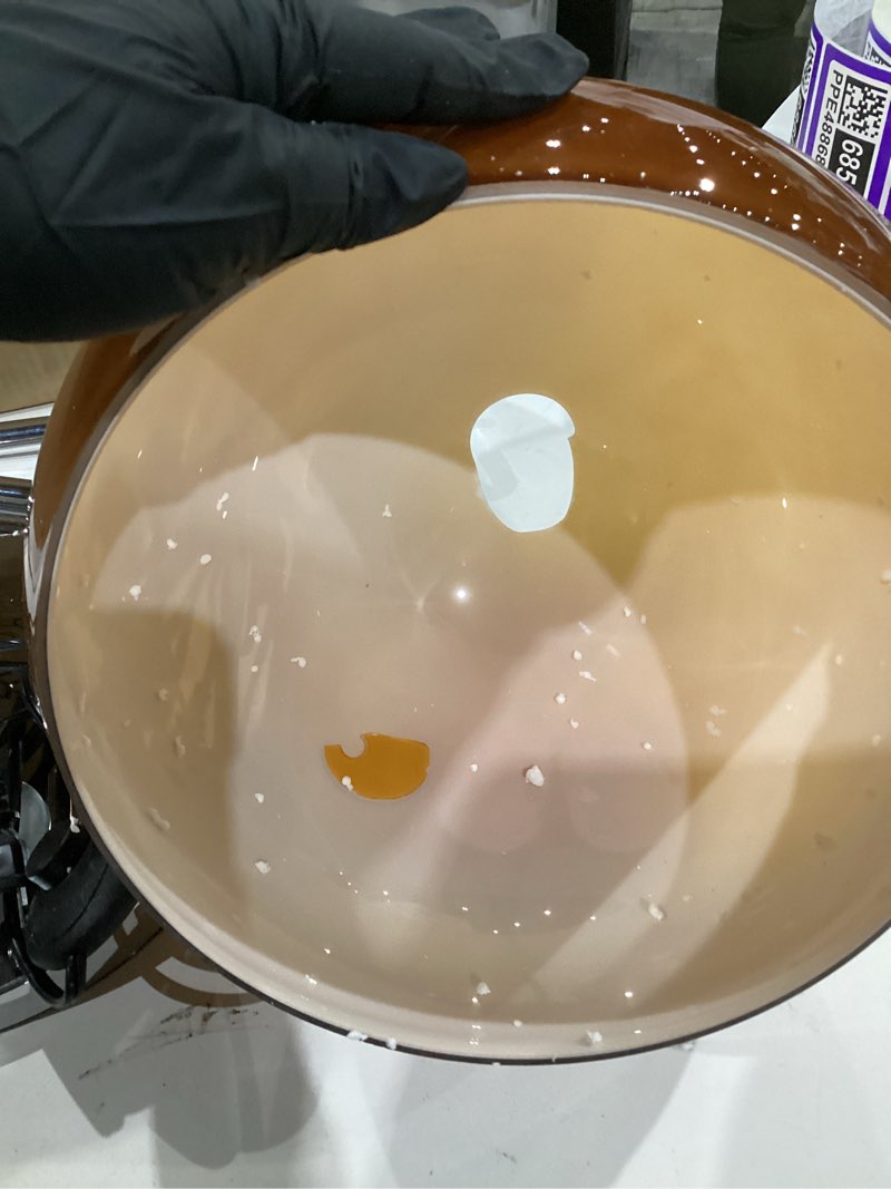 Condition photo showing As Is for bofea-mid century modern orange floor lamp,mushroom tall standing lamp with gradient orange dome glass shade,chromium color pole tall lamp for home office bedroom livingroom decor floor lamp.