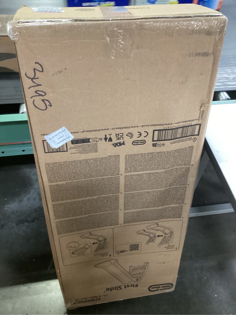 Condition photo showing New/Like New for little tikes first slide for kids, easy set up for indoor outdoor, easy to store, for toddlers ages 18 months - 6 years