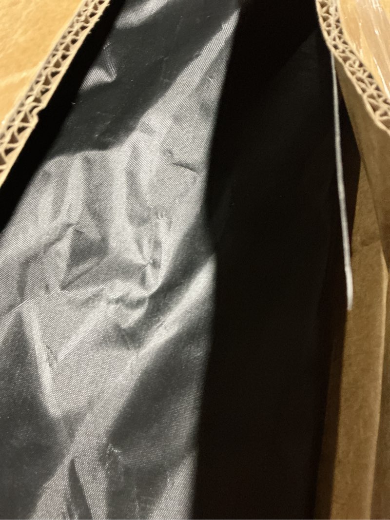 Condition photo showing Good Condition for Aluminum Roll Top Camping Table, Adjustable Height Camping Table Folding with Storage Net & Bag Lightweight Roll Up Table for Indoor Outdoor Backyard BBQ Patio Picnic, 47.2” X 21.6”, Black