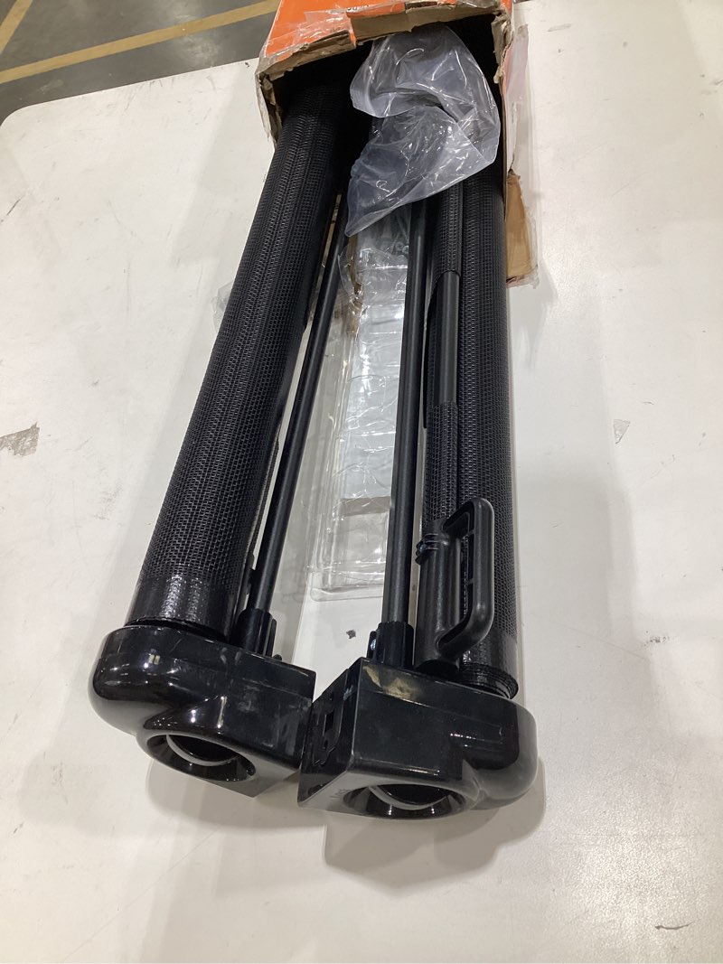 Condition photo showing Good Condition for 2-Pack Retractable Baby Gate for Stairs-33”Height, Expands up to 55”Width-Safety Gate for Infants, Toddlers, Dogs & Pets-Easy Install, Secure Closure, Black Mesh Design for Indoor & Outdoor Use 33x55 Inch (2 Pack) Black