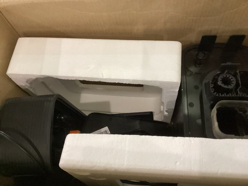 Condition photo showing As Is for LEVOIT 6L Smart Warm and Cool Mist Humidifiers for Home Bedroom, 60H Runtime and Auto Customized Humidity for Large room, Schedule, Easy Top Fill, Essential Oil Diffuser, Whisper-Quiet, Handle, Black Black 6L Humidifier