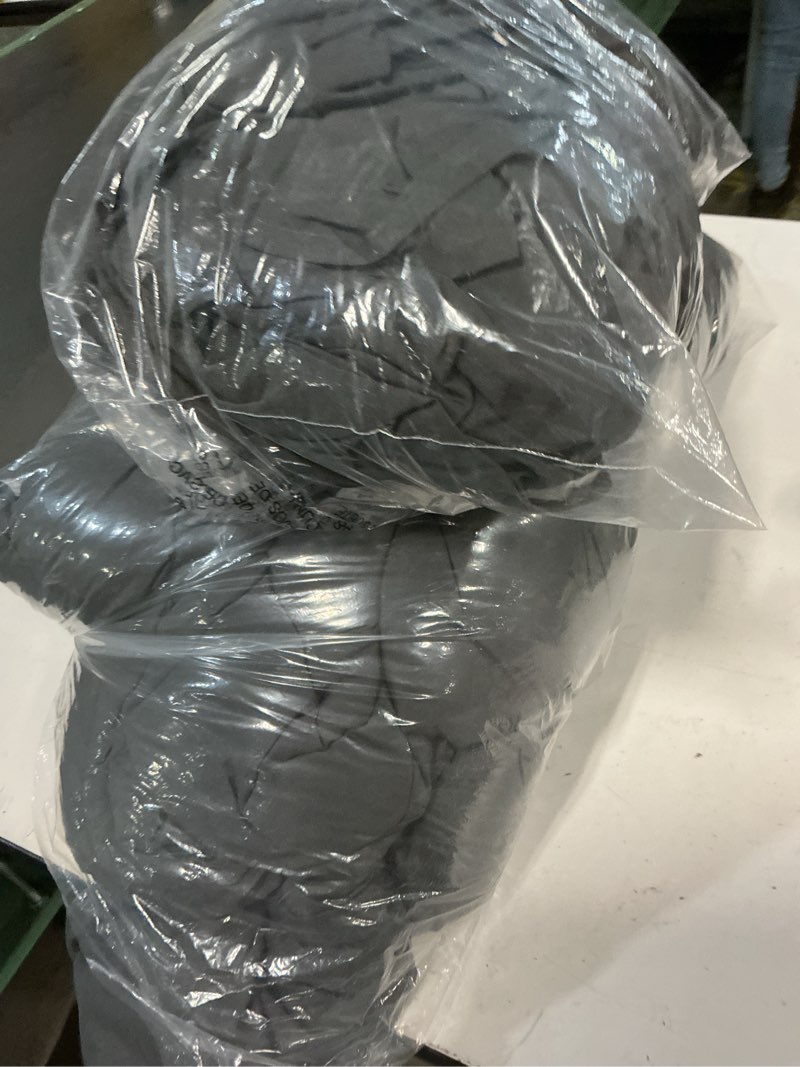 Condition photo showing New/Like New for cozylux full size comforter sets dark grey - 7 pieces bed in a bag full, luxury soft bed set for all seasons, bedding set with down alternative comforter, sheets, pillowcases & shams dark grey full