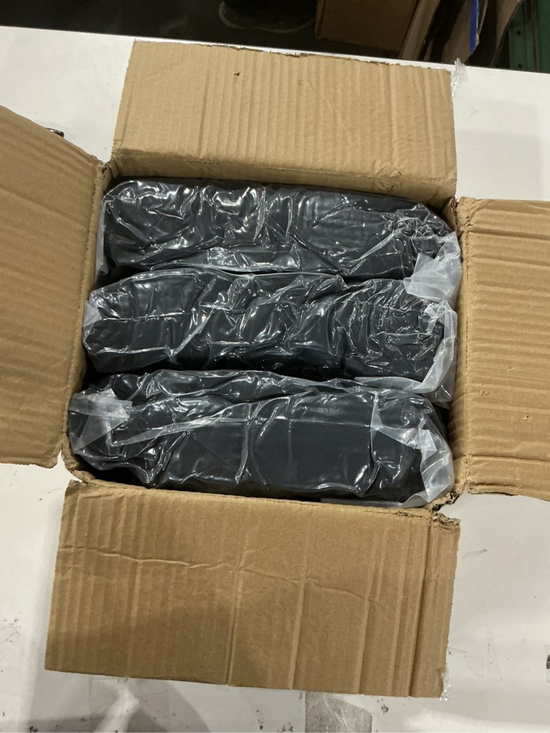 Condition photo showing New/Like New for 30 PCS Spandex Banquet Chair Covers, Stretch Dining Chair Cover Universal Fit Slipcovers for Wedding, Party, Banquet, Event, Celebration Flat-Front Chairs (Black) Black - Banquet Chair 30 Pcs