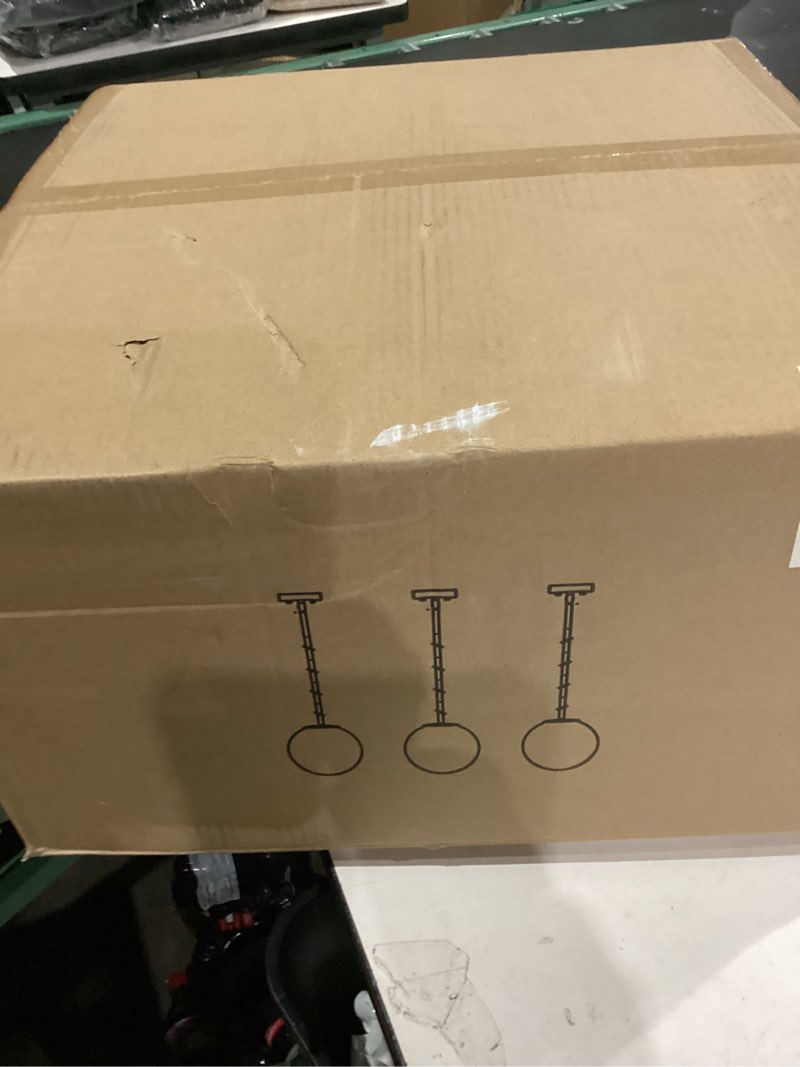 Condition photo showing As Is for Modern Globe Pendant Light Mid Century Opal Glass Hanging Light Fixture Gold Finish, 3-Light Glass Pendant Lighting for Kitchen Island Dining Room Bedroom Hallway and Bathroom… 3-Pack