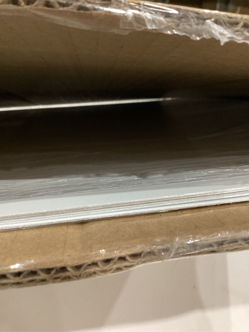Condition photo showing Good Condition for zonon pack of 5 white aluminum sign blank 6 x 24 x0.04 double sided sublimation metal sign with rounded corners for crafts yard outdoors 6 x 24 x0.04 inch