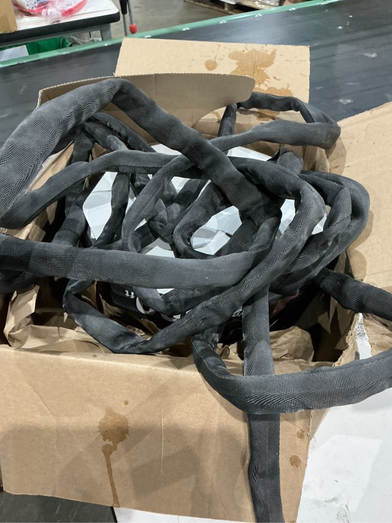 Condition photo showing As Is for zero-g 4001-100 garden hose, 5/8" x 100', gray