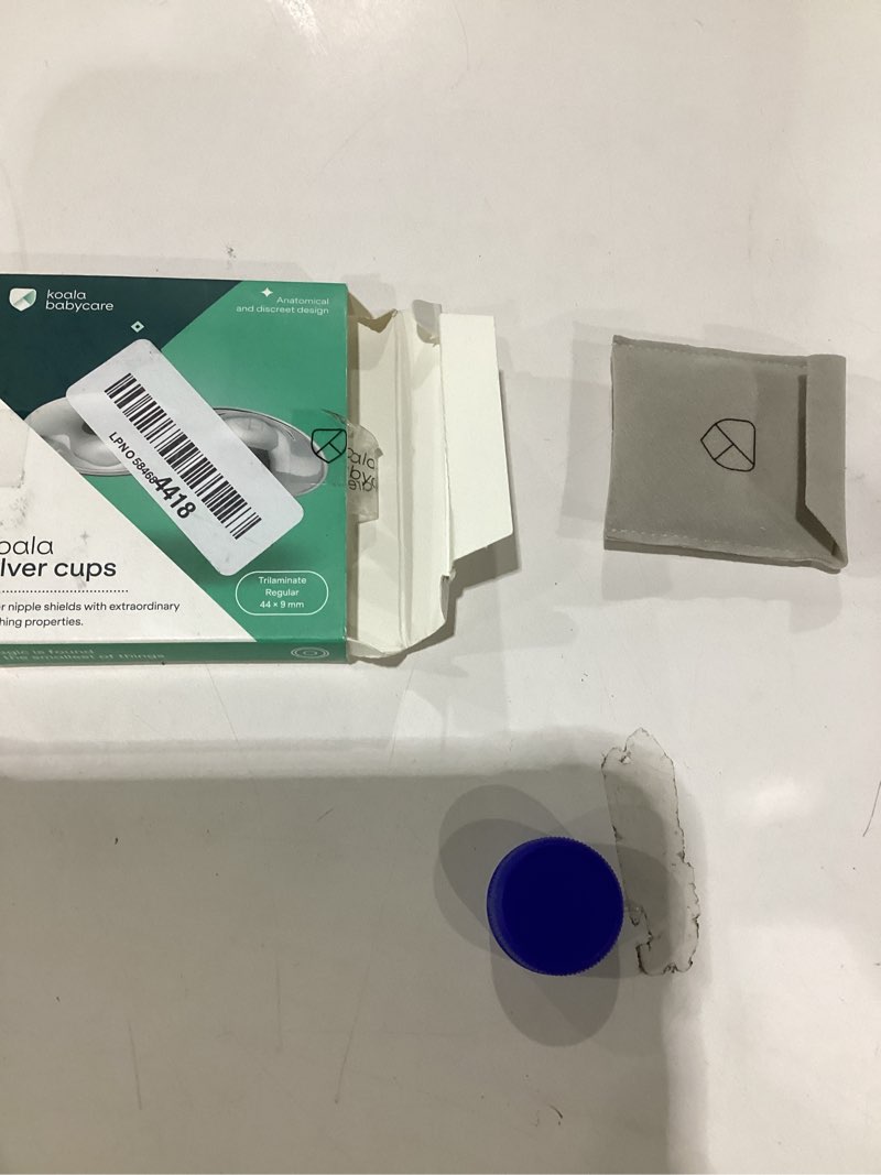 Condition photo showing Good Condition for koala babycare the original silver nursing cups - nipple shields for breastfeeding newborn - breastfeeding essentials - protect and soothe - tri-laminate silver - standard size trilaminate silver regular