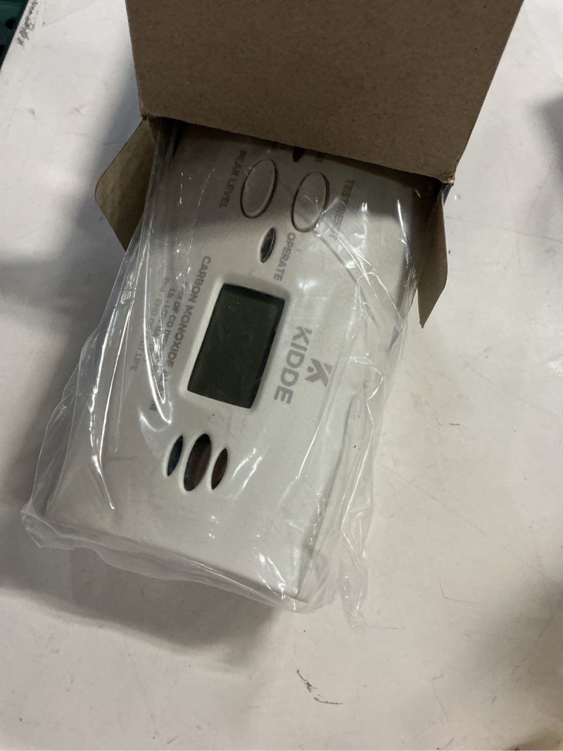Condition photo showing Good Condition for kidde battery operated carbon monoxide alarm with digital display kn-copp-b-lpm