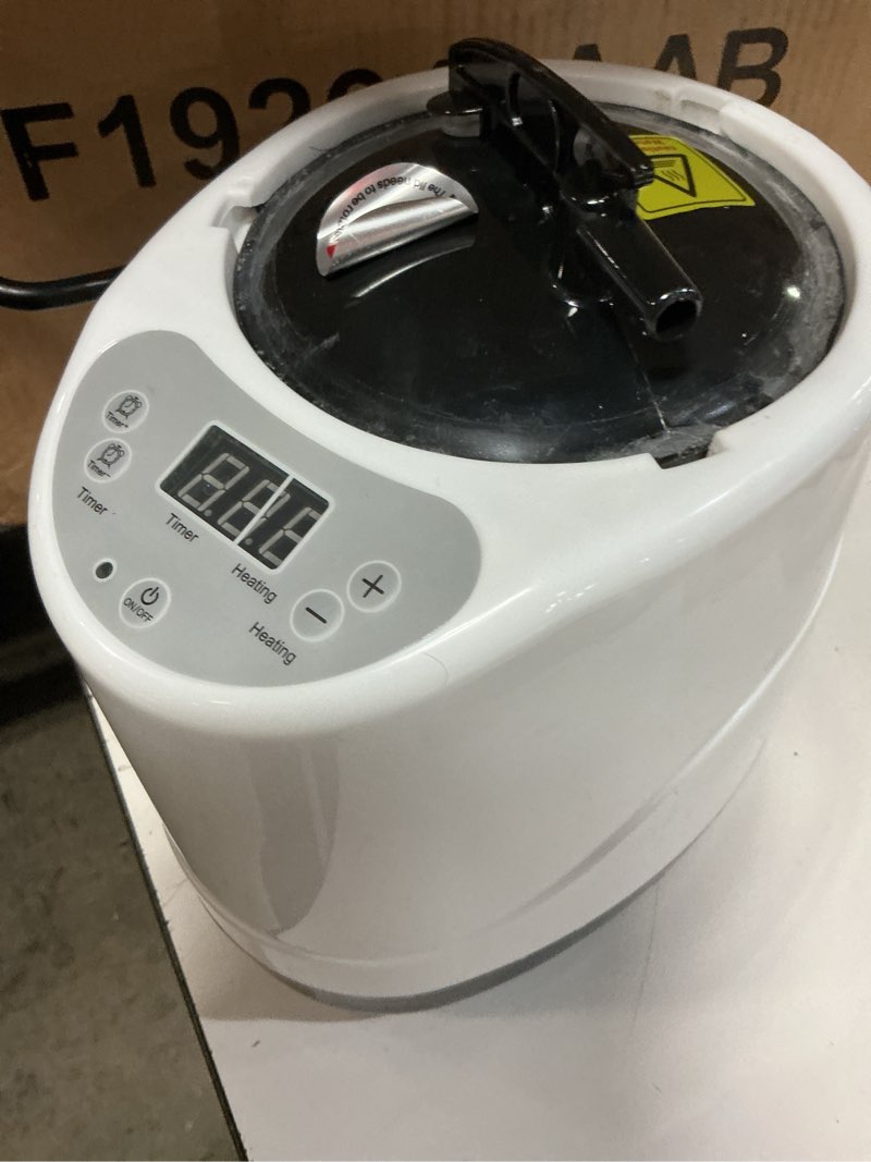 Condition photo showing As Is for multifunctional fumigation device household steam sauna steam pot full body sweat bath box fumigation machine sweat steam box ,reliable and durable