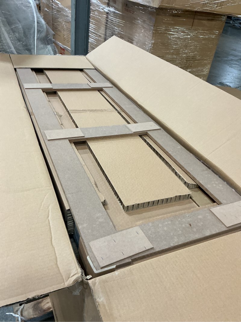 Condition photo showing Good Condition for allen + roth cantrell 72-in oak undermount double sink bathroom vanity with white engineered stone top