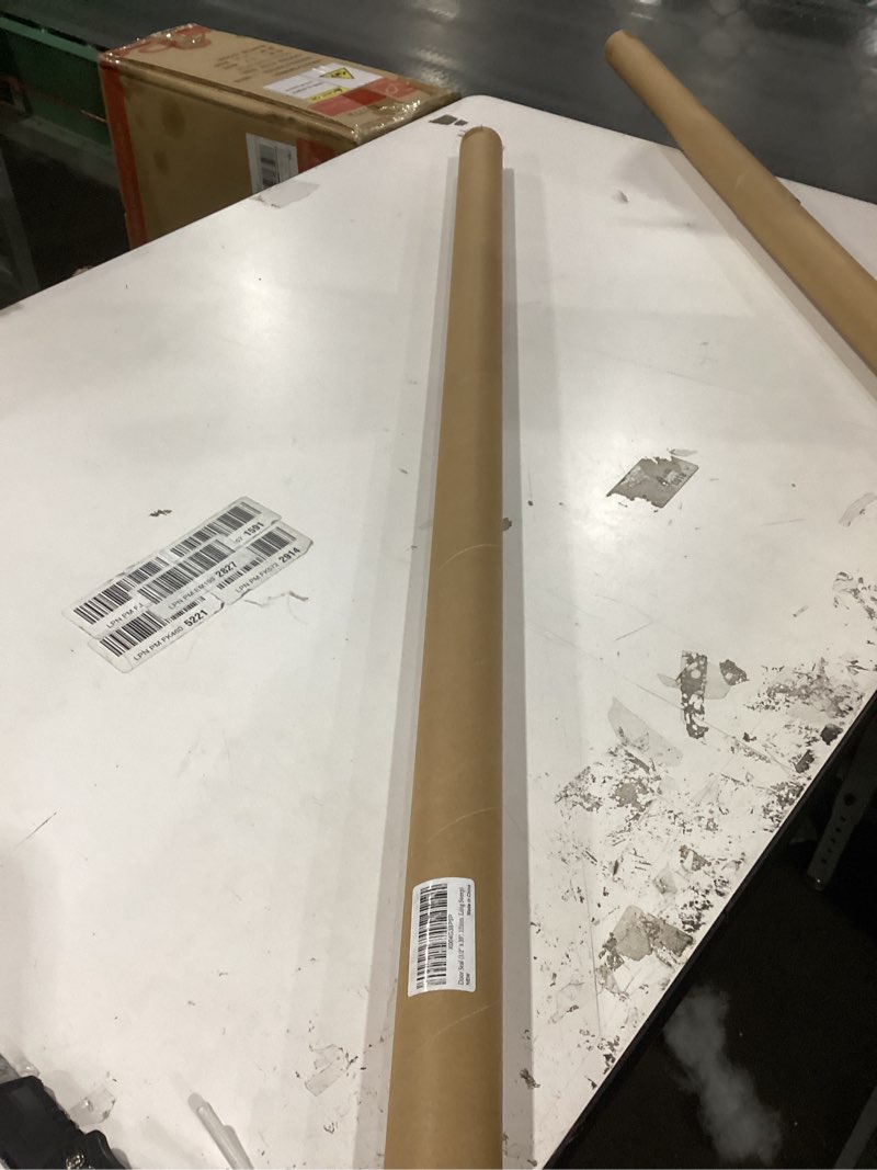 Condition photo showing New/Like New for Shower Door Bottom Seal, 2-Pack Frameless Door Seal for 1/2 Inch Glass Door-39 Inch Long Ultra Clear Shower Door Seal Strip, Stop Shower Leaks and Create a Water Barrier(1/2" Door, Long Sweep) Clear 1/2” Door, Long Sweep