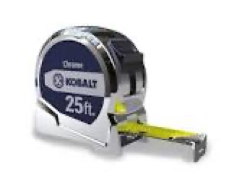 kobalt chrome 25-ft tape measure