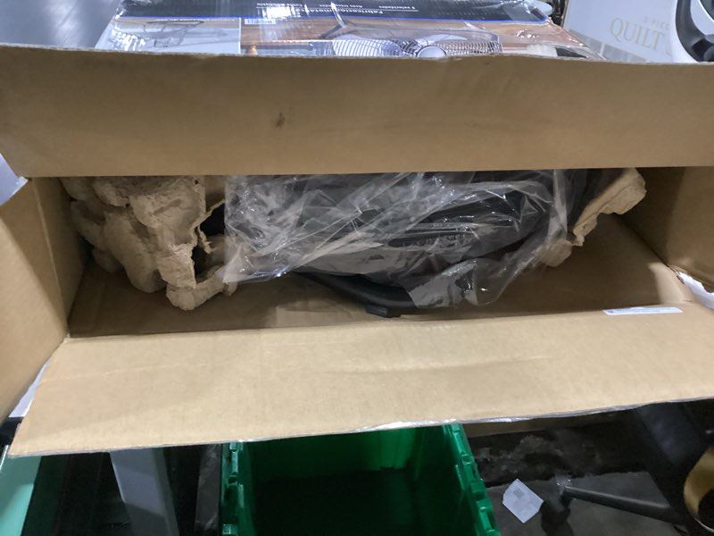 Condition photo showing New/Like New for mainstays sfc1-500b 20 in high velocity floor fan, black