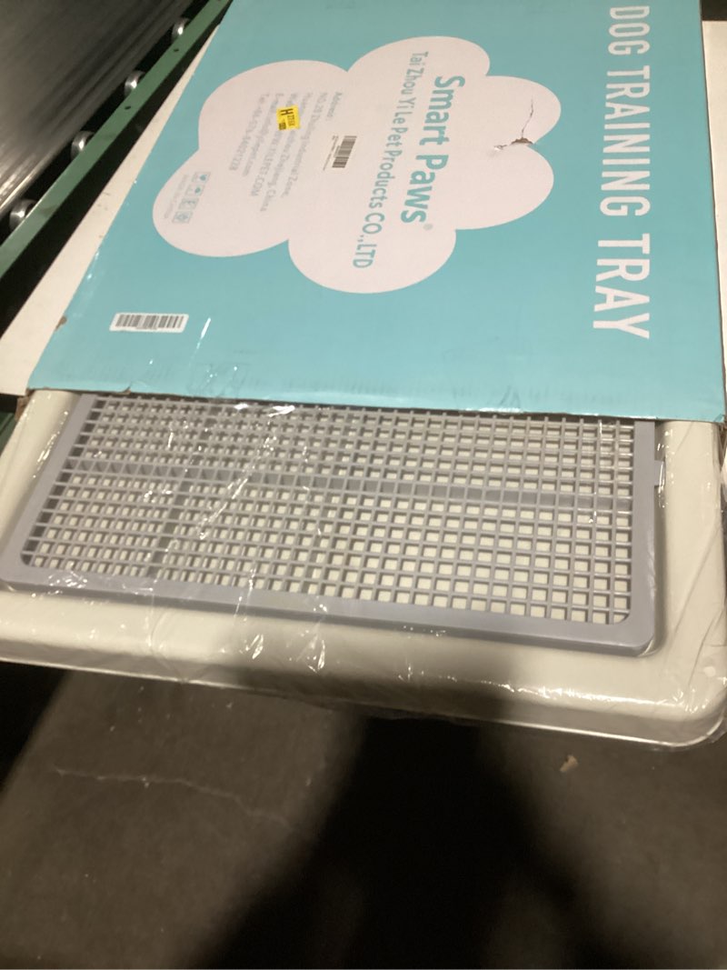 Condition photo showing Good Condition for Smart Paws 3 Sizes Small Puppy Dog Toilet,Poodles Training Tray,Yorkie Pet Pads Holder 21.65x17.71 Inch (Pack of 1)