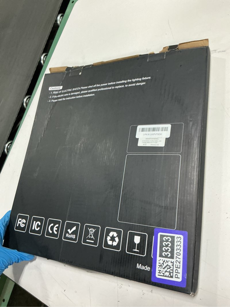 Condition photo showing Good Condition for 16 Inch Dimmable Ceiling Light Flush Mount 36W Remote Control LED Fixture 3600LM 3000K-6500K Adjustable Round Bright Lamp for Bedroom Kitchen Living Room Dining Bathroom White 16 Inch White