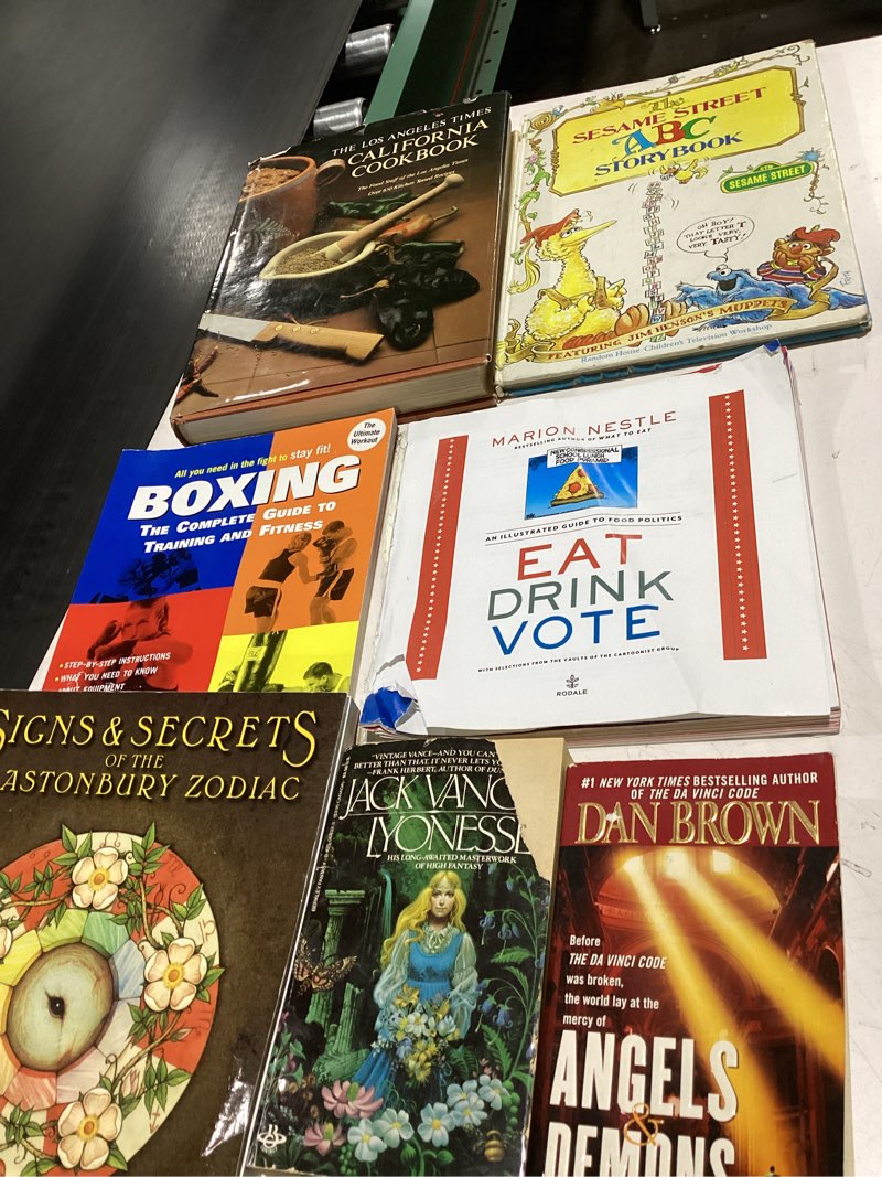 An assortment of books of different styles (Pack of 7)