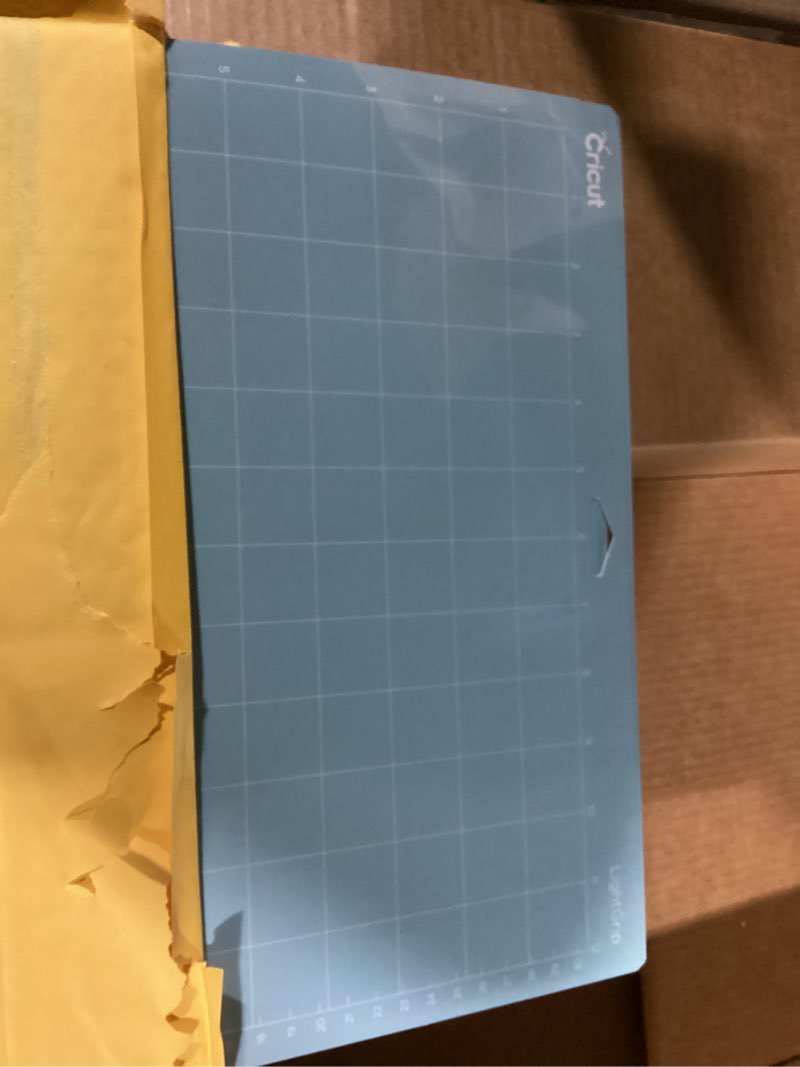 Condition photo showing Good Condition for Cricut LightGrip Cutting Mat Pack (6 count, 12in x 12in) - for Explore & Maker Machines - ideal for standard paper, light cardstock & more 14.5"L x 14"W 6 Count