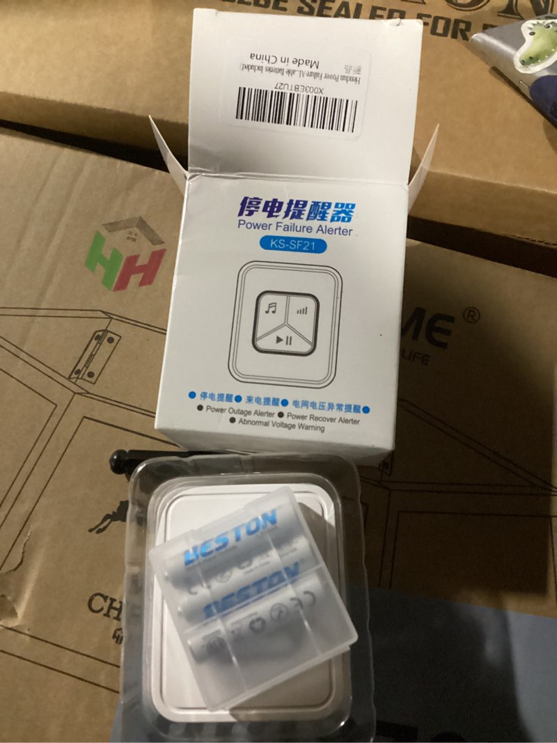 Condition photo showing Good Condition for Hendun Upgraded Power Failure Alarm, GFCI Circuit Failed Dector Alerter, Smart Power Outage Reminder for Freezer in Garage, Monitor Power Cut of CPAP, Breaker and GFI/GFCI Trip Alarm hnfpa