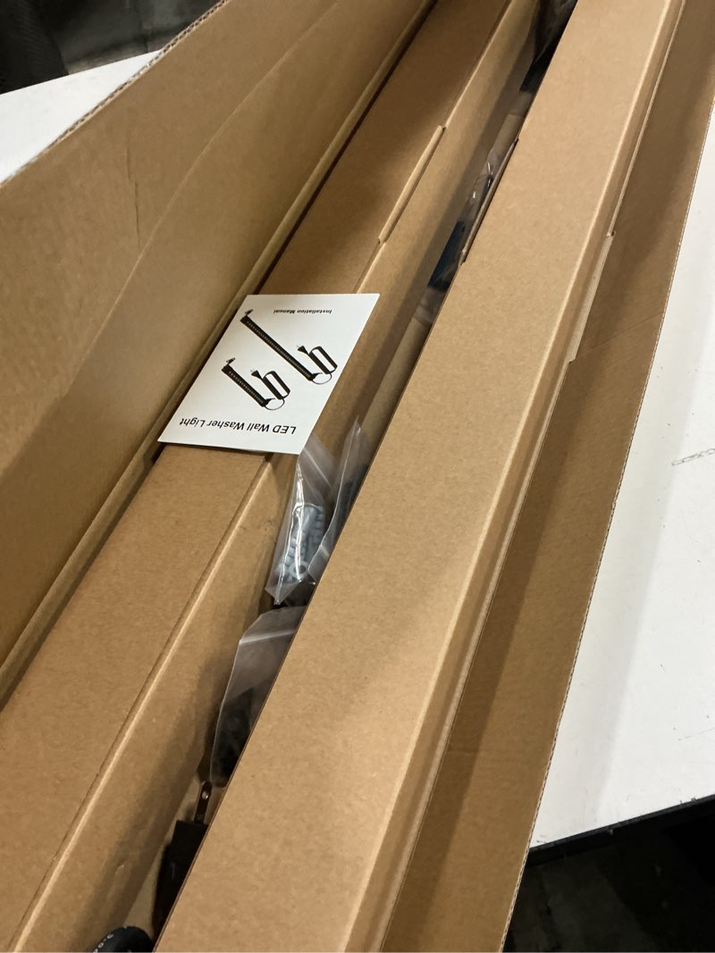 Condition photo showing New/Like New for 4ft led wall washer light 72w(2 pack) - 4000k neutral white ip67 waterproof outdoor light bar,anti-moisture architectural uplighting for exterior house,garden,courtyards & event stage-120v plug & play 72w 4000k-2pcs 4ft