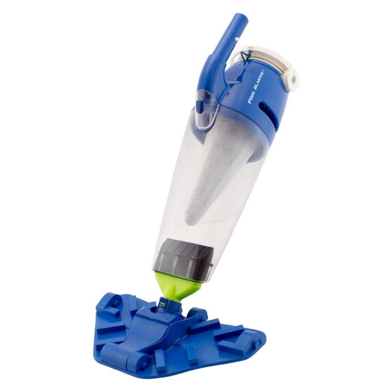 water tech's pool blaster speed vac turbo cordless rechargeable handheld, swimming pool and spa vacuum cleaner with sectional pool pole