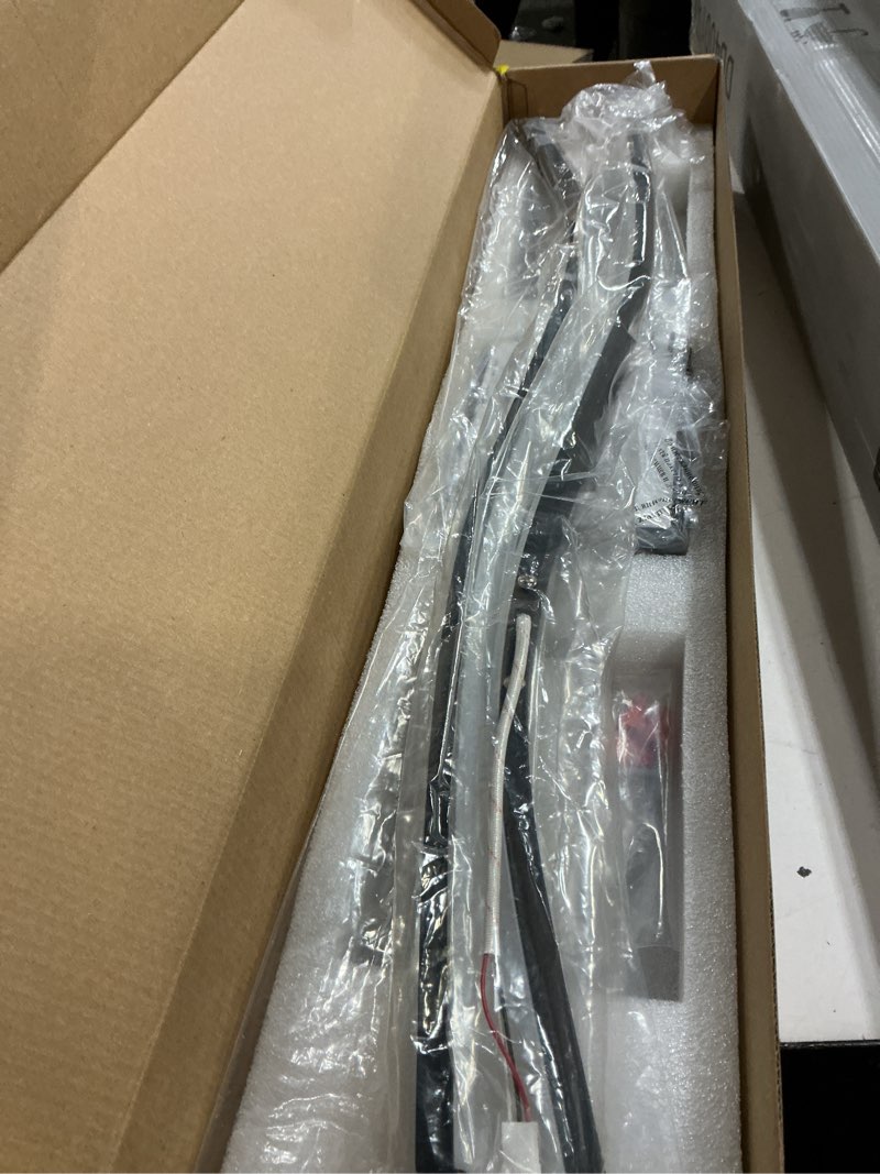 Condition photo showing New/Like New for Modern LED Wall Sconce Set of Two with Remote Control, Stepless Colors 3000K-6000K & Dimming Black Wall Light with LED Wall Lamp for Bedroom Living Room Bathroom Hallway 39.4inch Length 3000K-6000K with Remote 39.4inch Hard-Wired