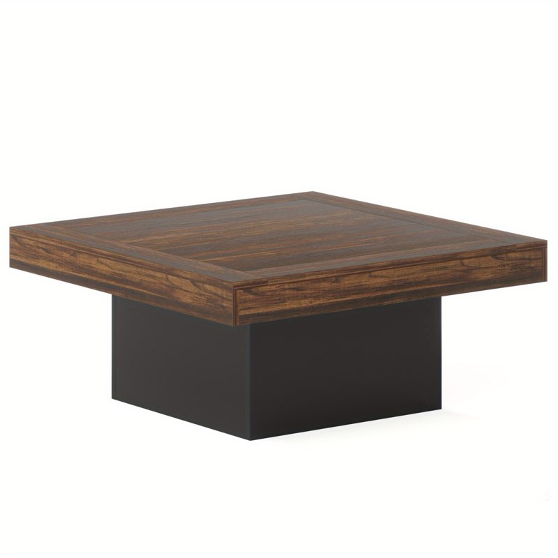 Lantine Furniture For Home, Coffee Table Square LED Coffee Table