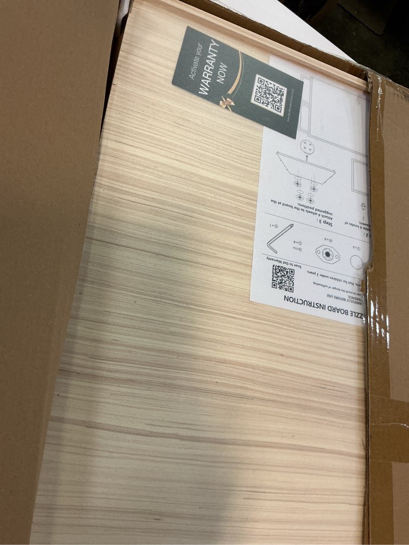 Condition photo showing Good Condition for rotatable 360-degree wheels puzzle board with drawers and cover 1000 pieces lightweight portable wooden puzzle table for adults size 30" x 22"